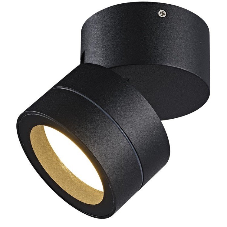 SPOT / APPLIQUE IP65 1L*GX53 NOIR SALER Noir