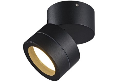 SPOT / APPLIQUE IP65 1L*GX53 NOIR SALER Noir