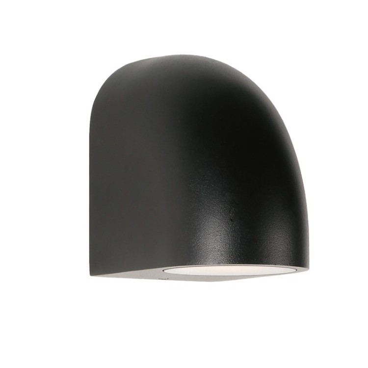 APPLIQUE 1L GU10 IP65 NOIRE BALDY Noir