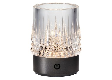 LAMPE DE TABLE 1W 3000K NICKEL NOIR LAX Noir