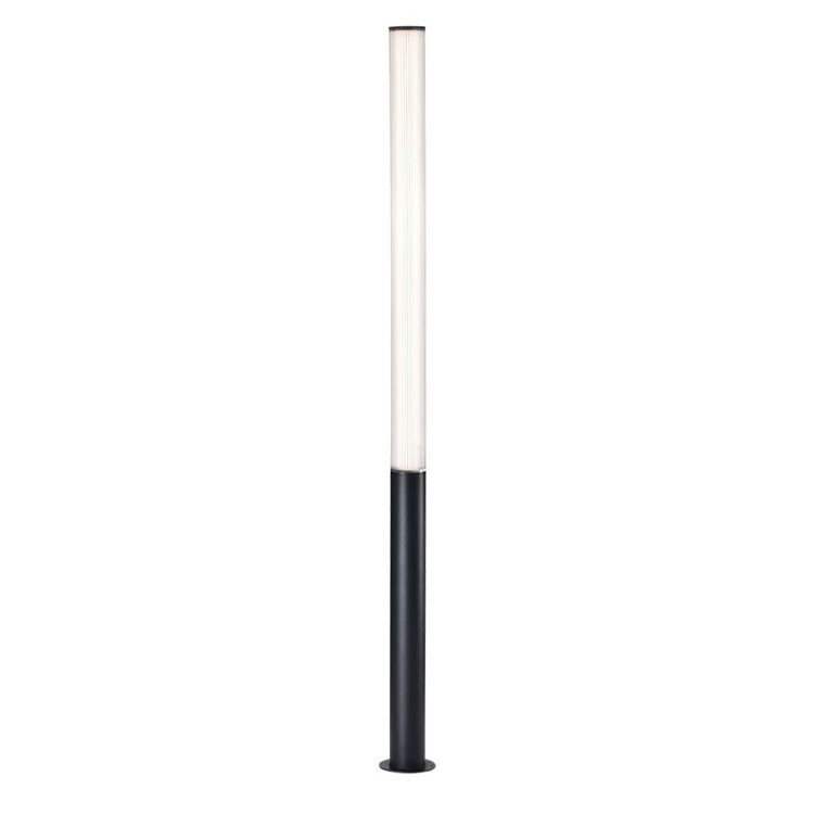 BORNE 155CM IP65 32W 3000K NOIRE GANT Noir