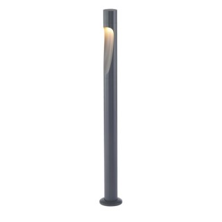 BORNE 80CM IP65 6W 3000K GRIS FONCÉ ARAN Gris foncé