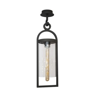 Plafonnier Long Extérieur IP54 MAYA Gris foncé