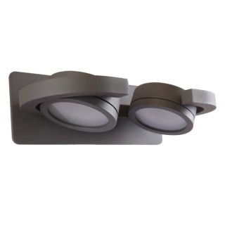 Applique extérieure IP54 IGUAZU Gris foncé