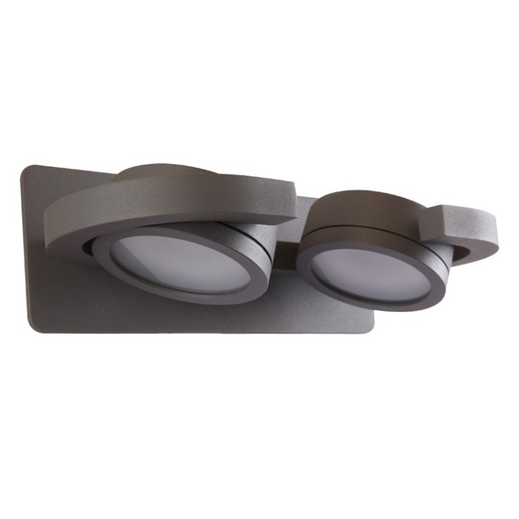Applique extérieure IP54 IGUAZU Gris foncé