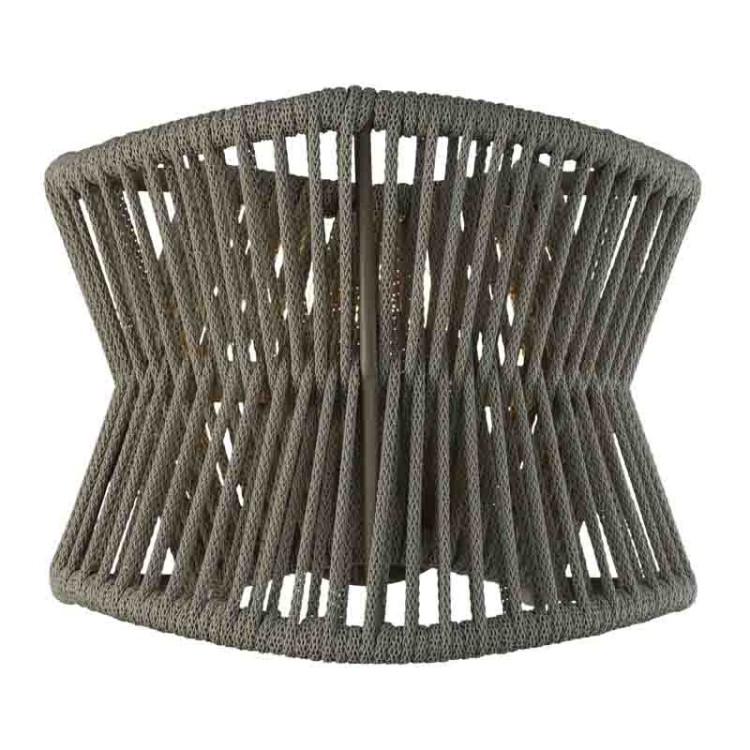 Applique murale 1 lumière E27 IP44 POLINESIA Beige foncé
