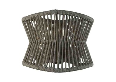 Applique murale 1 lumière E27 IP44 POLINESIA Beige foncé