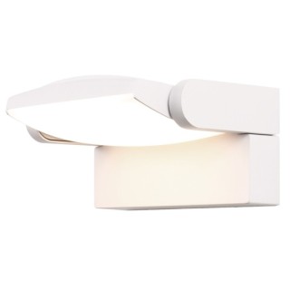 Applique murale LED 12W 3000K Blanc HOOD Blanc