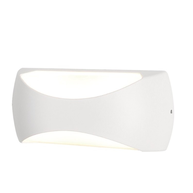 Applique murale LED 12W 3000K Blanc BUTAN Blanc