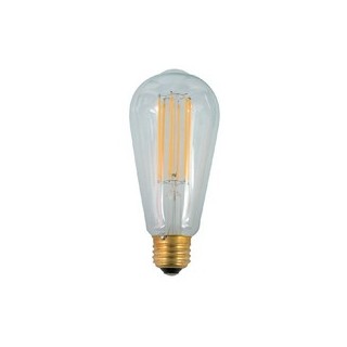 Ampoule LED E27 8W 2200K 800lm ST64  LED**** Transparent