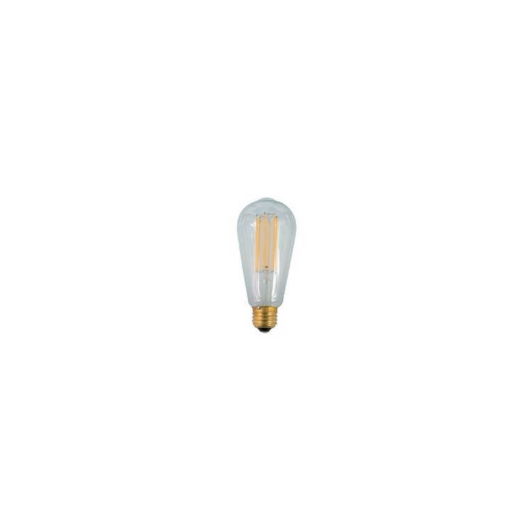 Ampoule LED E27 8W 2200K 800lm ST64  LED**** Transparent