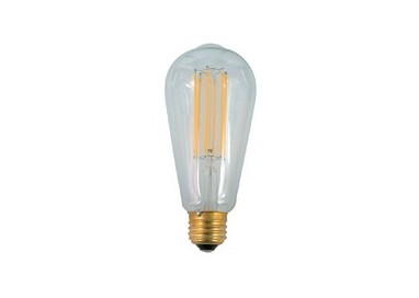 Ampoule LED E27 8W 2200K 800lm ST64  LED**** Transparent