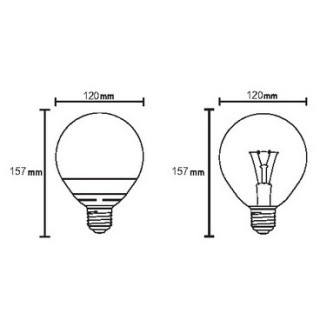 Ampoule LED E27 20W 3000K 1900lm  LED**** Blanc