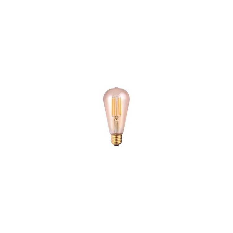 Ampoule LED E27 6,5 W 2200 K 650 lm ST64  LED**** Transparent