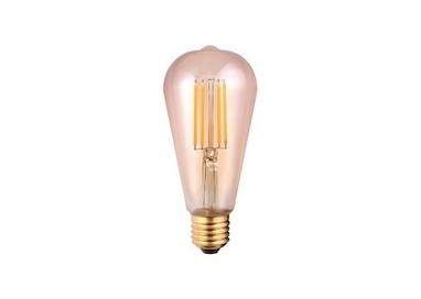 Ampoule LED E27 6,5 W 2200 K 650 lm ST64  LED**** Transparent