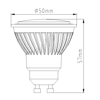 Ampoule AMPOULE LED GU10 9W CCT  LED**** Blanc