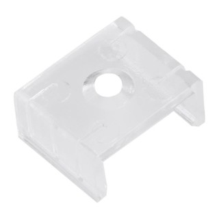 CLIP DE FIXATION PROFIL TRANSPARENT 2000*17,1*8,5mm TIRAS LED STRIPS Transparent