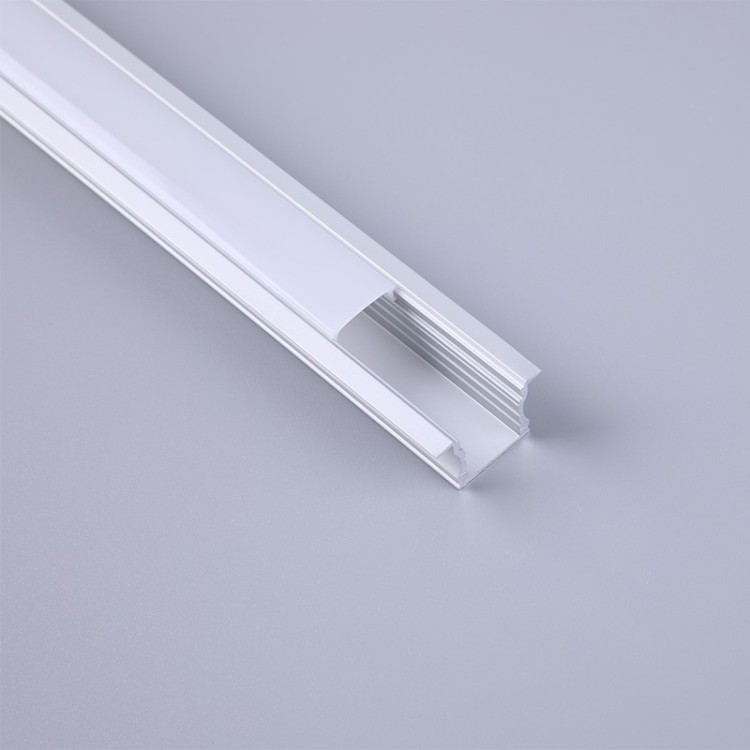 PROFIL EN ALUMINIUM ENCASTRÉ. 2000*17,3*15,3mm TIRAS LED STRIPS Aluminium