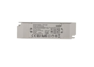 Pilote Triac gradable 10 W SUNSET Blanc
