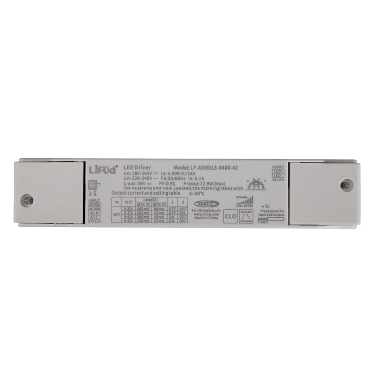 Pilote Dali gradable 15 W SUNSET Blanc