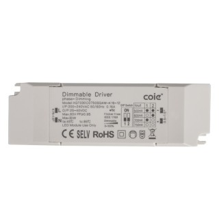 Pilote Triac gradable 20 W SUNSET Blanc