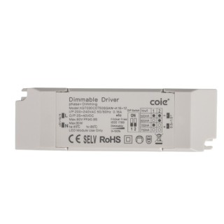 Pilote Triac gradable 30 W SUNSET Blanc