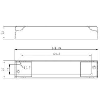 PILOTE DALI LF-ADD009 200mA TAMPA Blanc