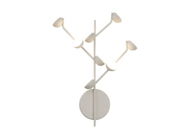 Applique murale LED moyenne ADN Blanc