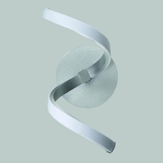 Applique murale LED NUR Argent chromé