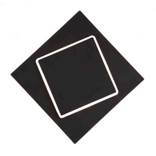 Applique murale LED DAKLA Noir