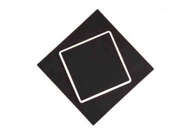 Applique murale LED DAKLA Noir