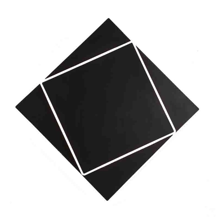 Applique murale LED DAKLA Noir