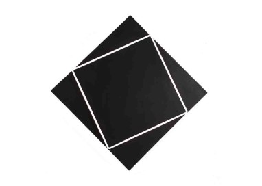 Applique murale LED DAKLA Noir