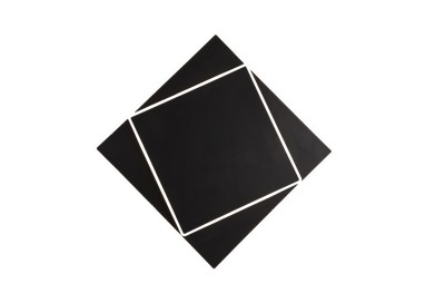 Applique murale LED DAKLA Noir