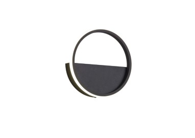Applique murale LED 8W 3000K Medium KITESURF Noir