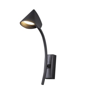 Applique murale LED 6W 3000K CAPUCCINA Noir