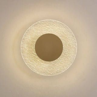 Applique murale LED 12W 3000K JEWEL Or