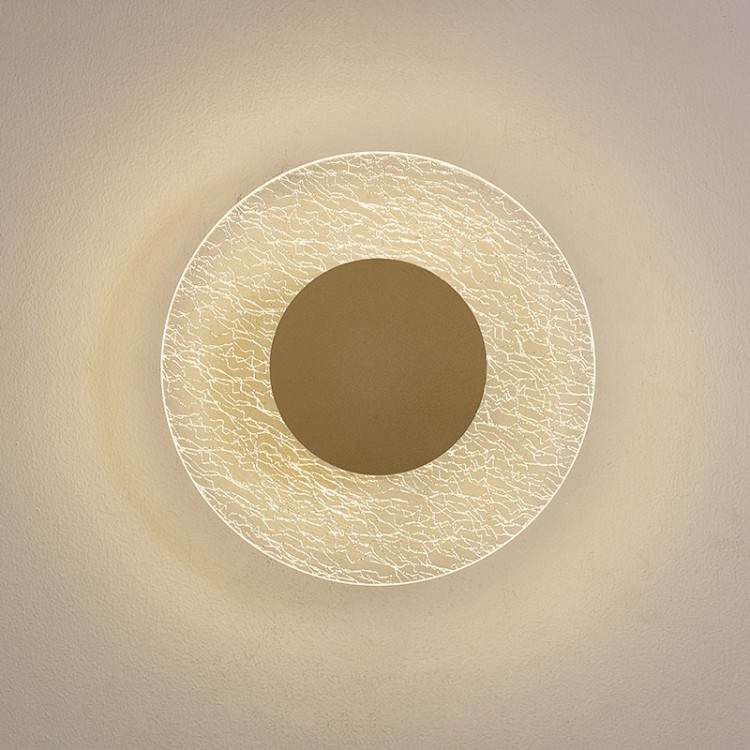 Applique murale LED 12W 3000K JEWEL Or