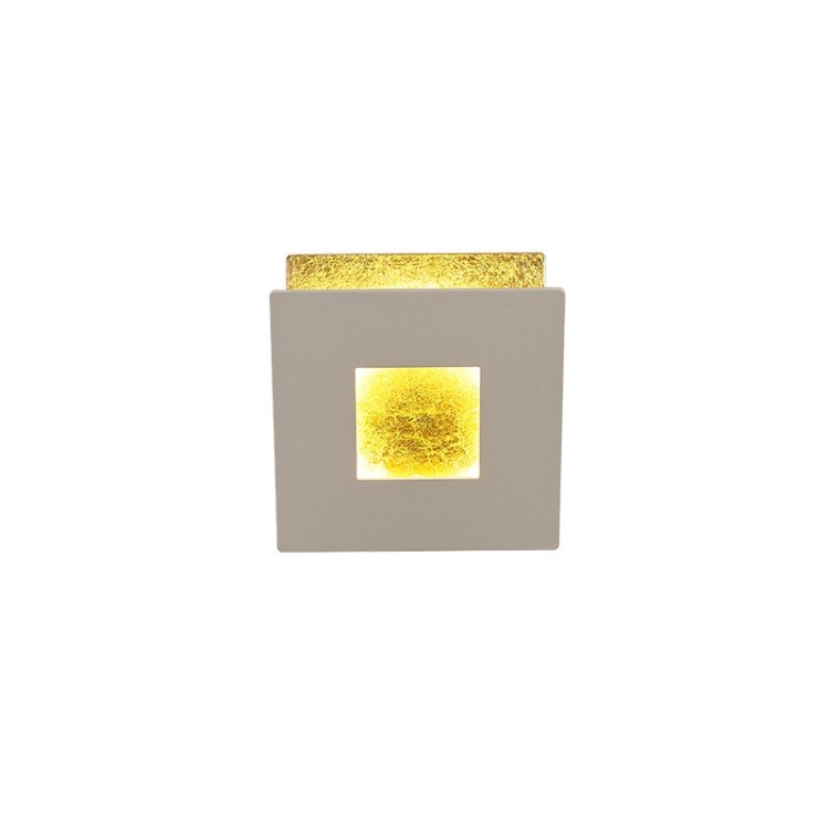 Applique murale LED 12W 3000K DALIA Blanc + Or