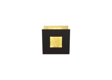 Applique murale LED 12W 3000K DALIA Noir + Or