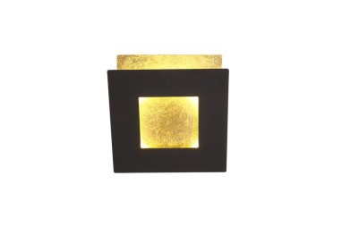 Applique murale LED 18W 3000K DALIA Noir + Or