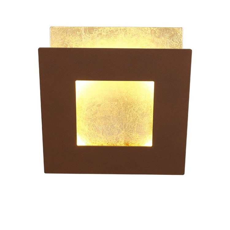 Applique murale LED 24W 3000K DALIA Corten + Or