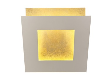 Applique murale LED 40W 3000K DALIA Blanc + Or