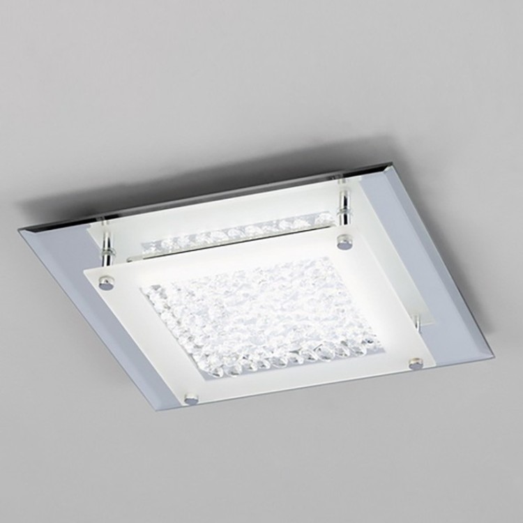 Plafonnier LED CRYSTAL LED Chrome