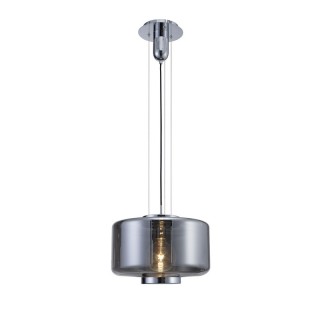Lampe suspendue - Grande JARRAS Chrome/Graphite
