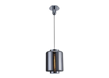 Lampe suspendue - Moyenne JARRAS Chrome/Graphite