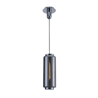 Lampe suspendue - Petite JARRAS Chrome/Graphite