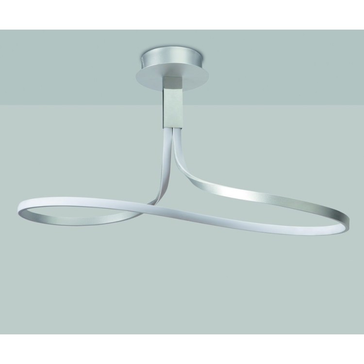 Lampe suspendue LED NUR Argent Mantra
