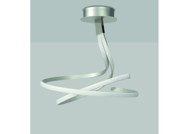 Lampe suspendue LED NUR Argent chromé