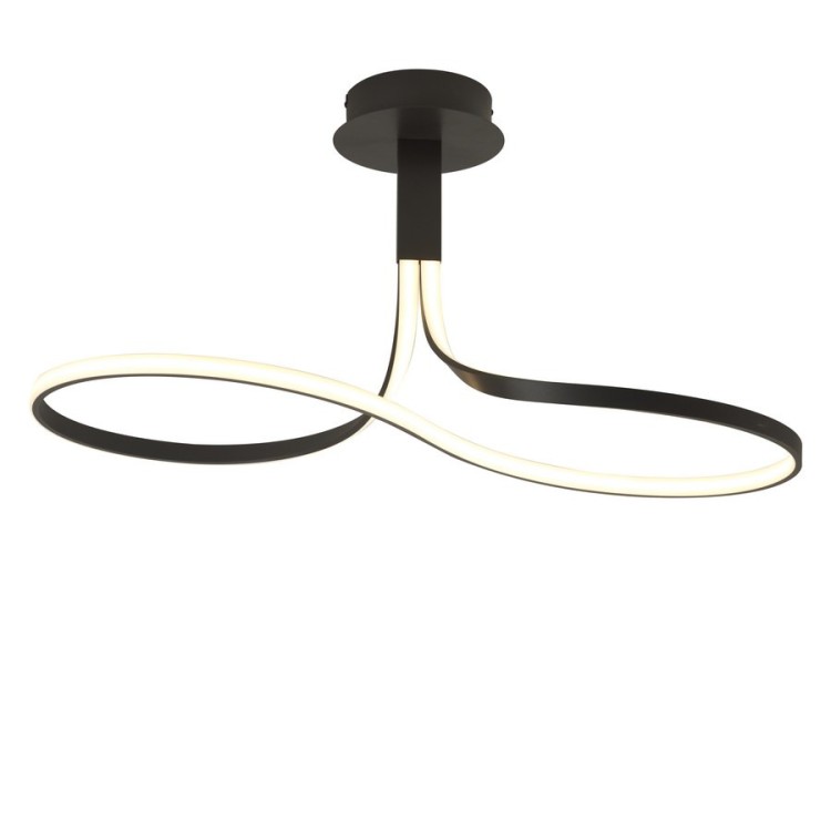 Lampe suspendue LED à intensité variable NUR Forgeage